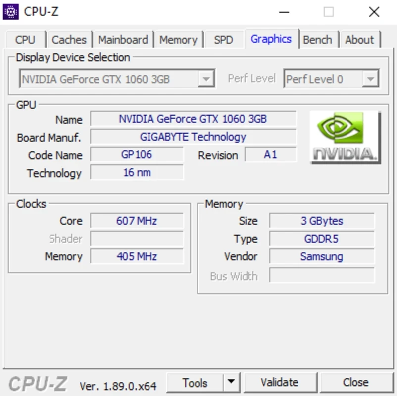 CPU-Z — screenshot 3